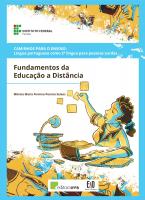 Capa para Fundamentos da educação a distância