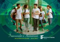 Capa para Transcender é humanizar: relatório de gestão 2014-2022